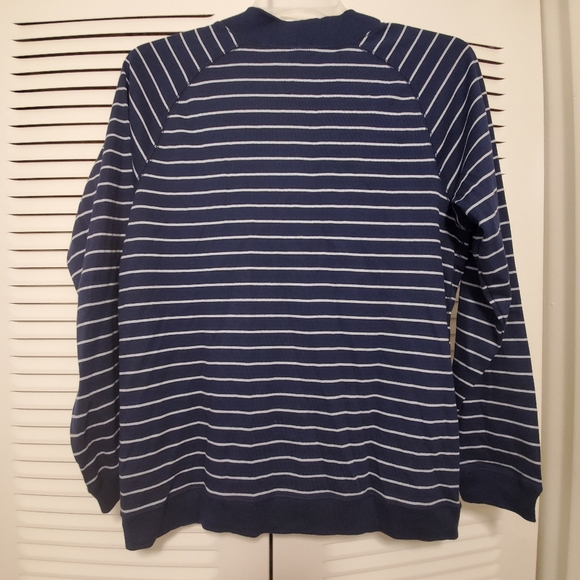 Studio Works Grey and Blue long-sleeved Sweater - Picture 4 of 4